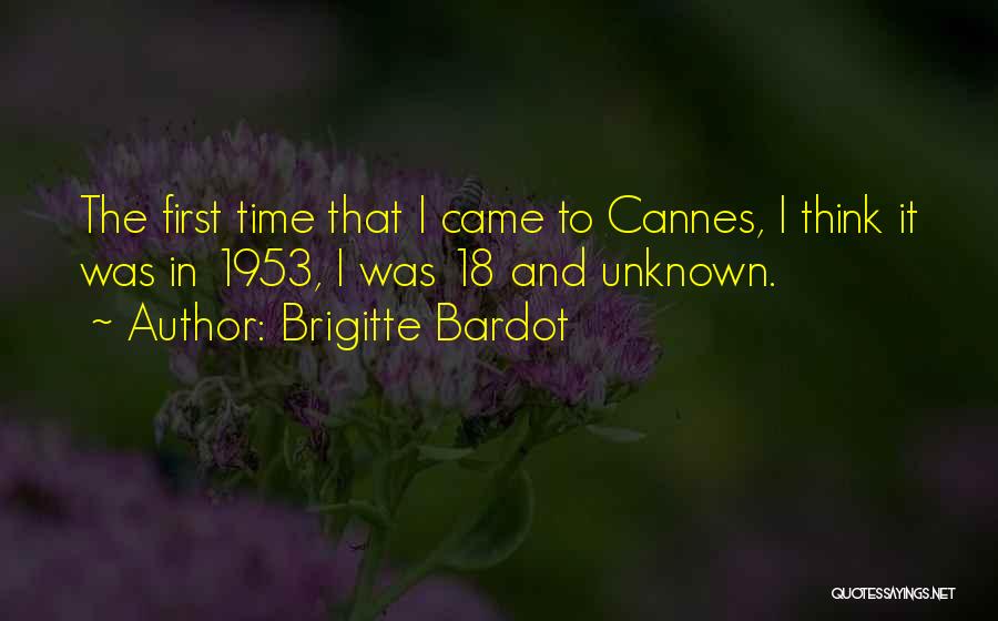 1953 Quotes By Brigitte Bardot