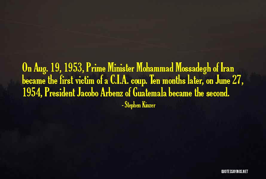 1953 Quotes By Stephen Kinzer 1953 Quotes By Stephen Kinzer