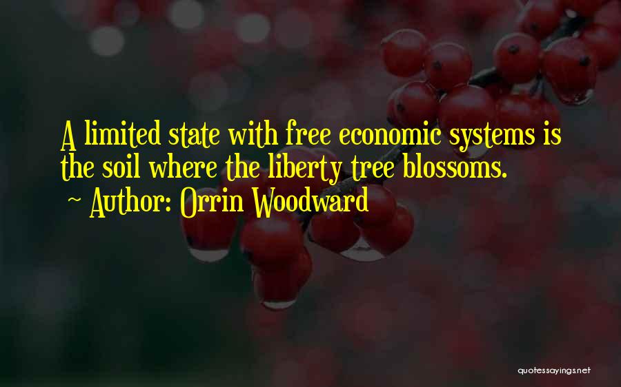 Orrin Woodward Quotes: A Limited State With Free Economic Systems Is The Soil Where The Liberty Tree Blossoms.