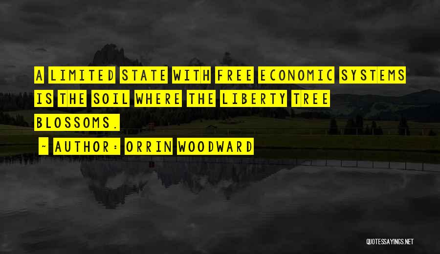 Orrin Woodward Quotes: A Limited State With Free Economic Systems Is The Soil Where The Liberty Tree Blossoms.