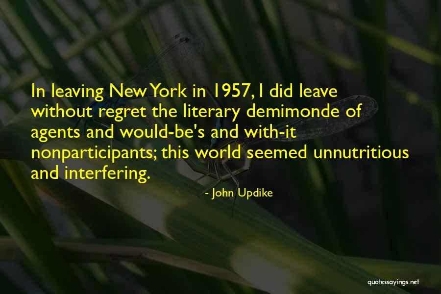 1957 Quotes By John Updike