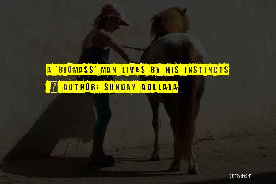 Sunday Adelaja Quotes: A 'biomass' Man Lives By His Instincts