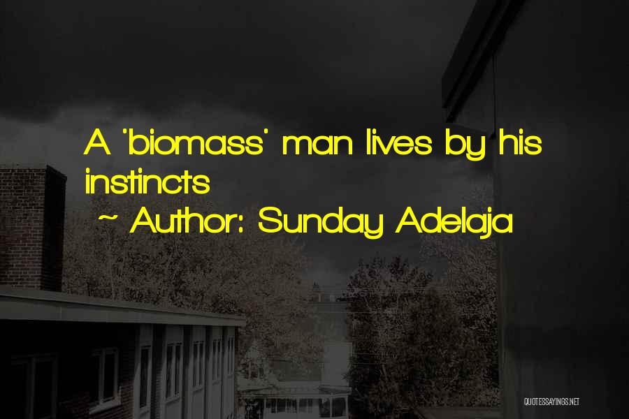 Sunday Adelaja Quotes: A 'biomass' Man Lives By His Instincts
