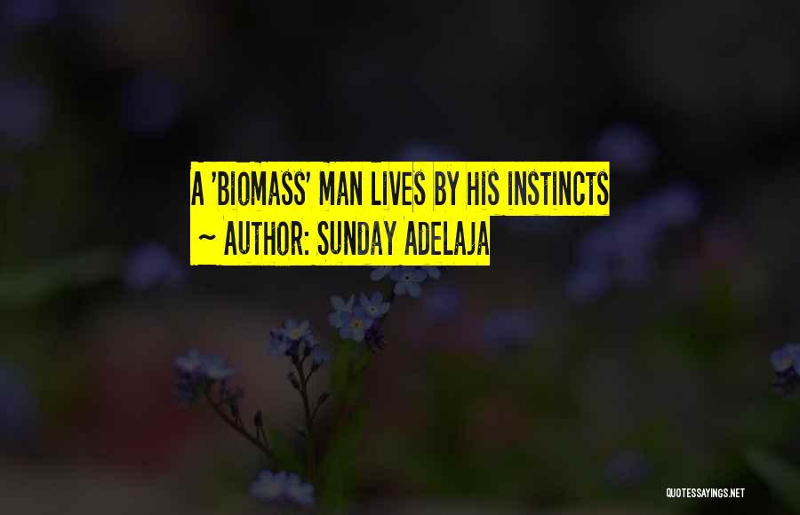 Sunday Adelaja Quotes: A 'biomass' Man Lives By His Instincts