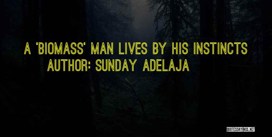 Sunday Adelaja Quotes: A 'biomass' Man Lives By His Instincts