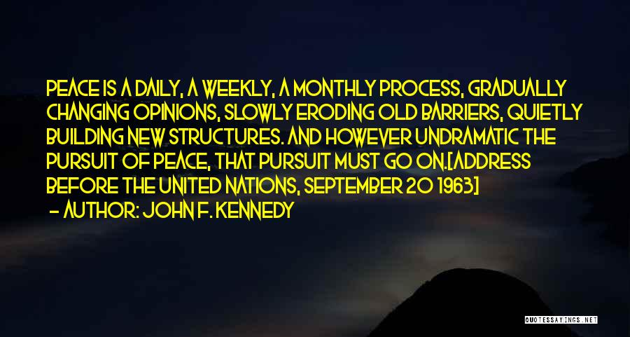 1963 Quotes By John F. Kennedy