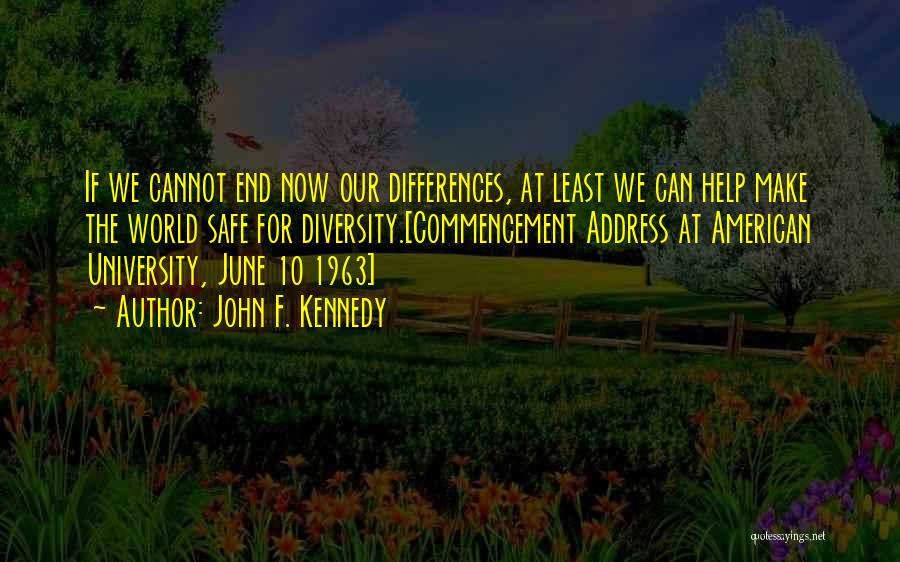 1963 Quotes By John F. Kennedy