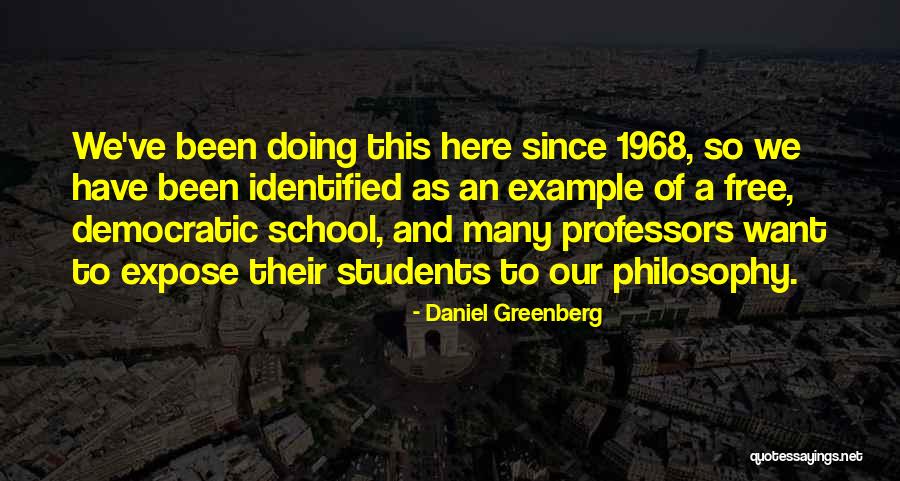 1968 Quotes By Daniel Greenberg