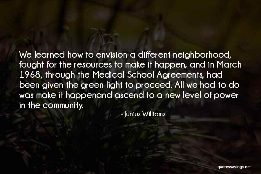 1968 Quotes By Junius Williams