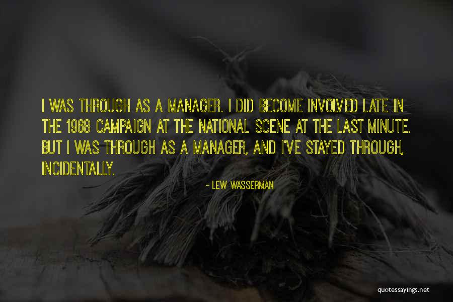 1968 Quotes By Lew Wasserman 1968 Quotes By Lew Wasserman