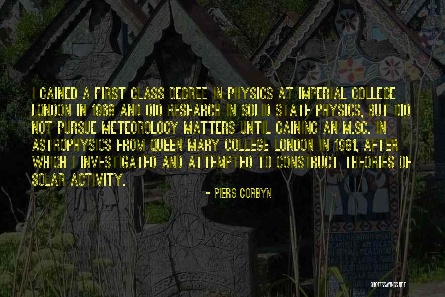 1968 Quotes By Piers Corbyn