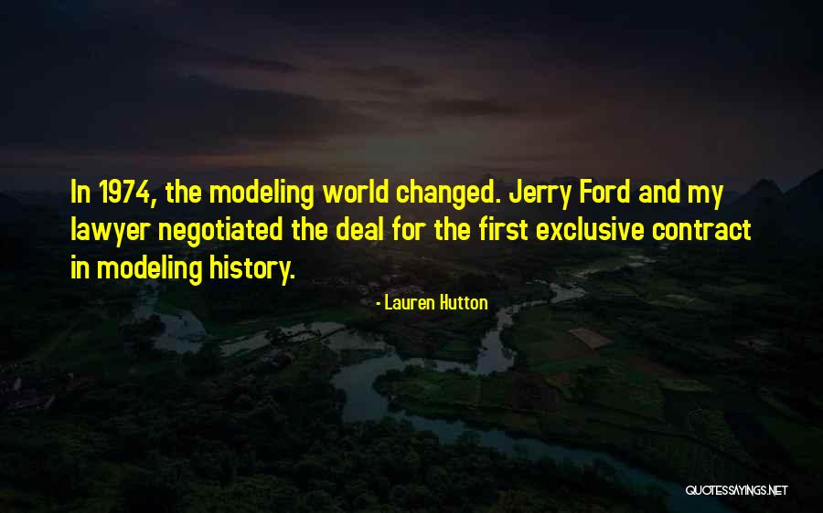 1974 Quotes By Lauren Hutton 1974 Quotes By Lauren Hutton