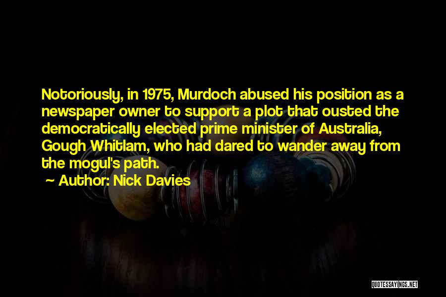 1975 Quotes By Nick Davies