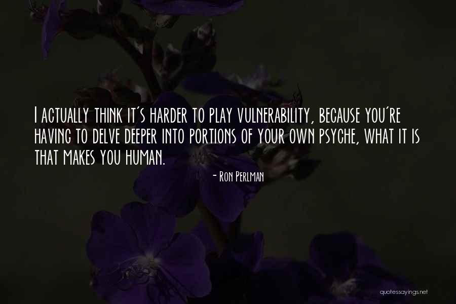 1984 Dehumanization Quotes By Ron Perlman 1984 Dehumanization Quotes By Ron Perlman