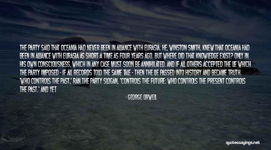 1984 Slogan Quotes By George Orwell