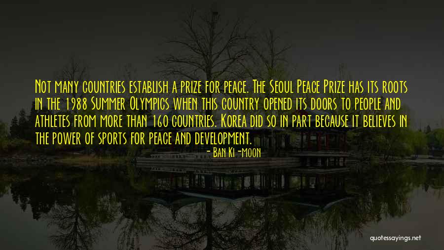 1988 Olympics Quotes By Ban Ki-moon 1988 Olympics Quotes By Ban Ki-moon