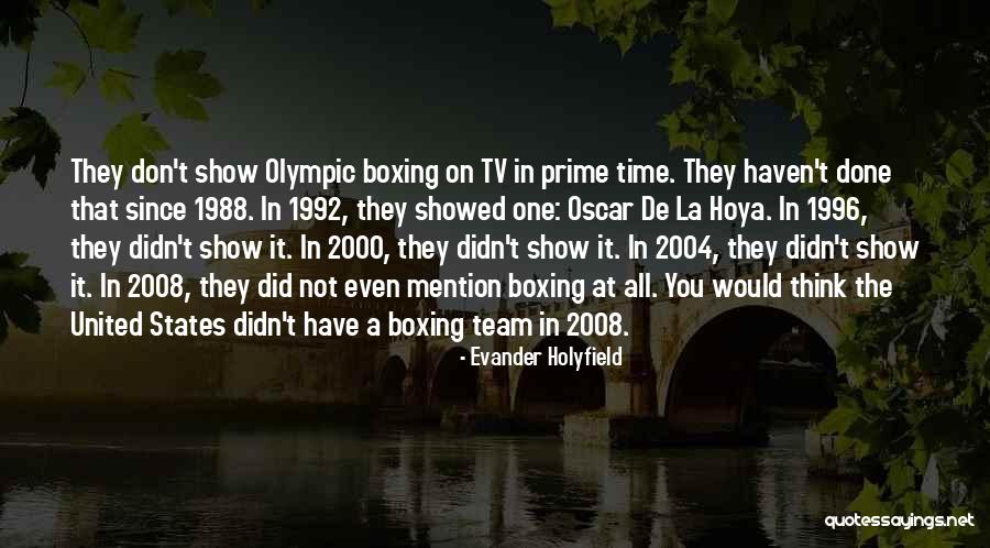 1988 Quotes By Evander Holyfield