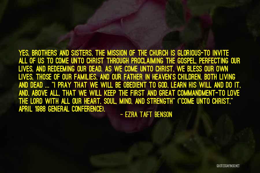 1988 Quotes By Ezra Taft Benson