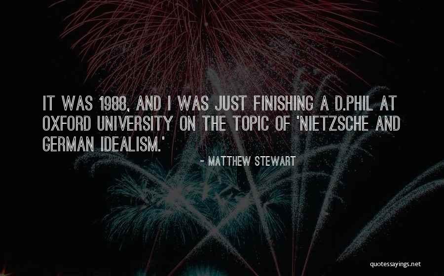 1988 Quotes By Matthew Stewart