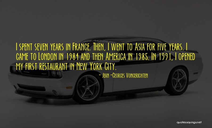 1991 Quotes By Jean-Georges Vongerichten 1991 Quotes By Jean-Georges Vongerichten