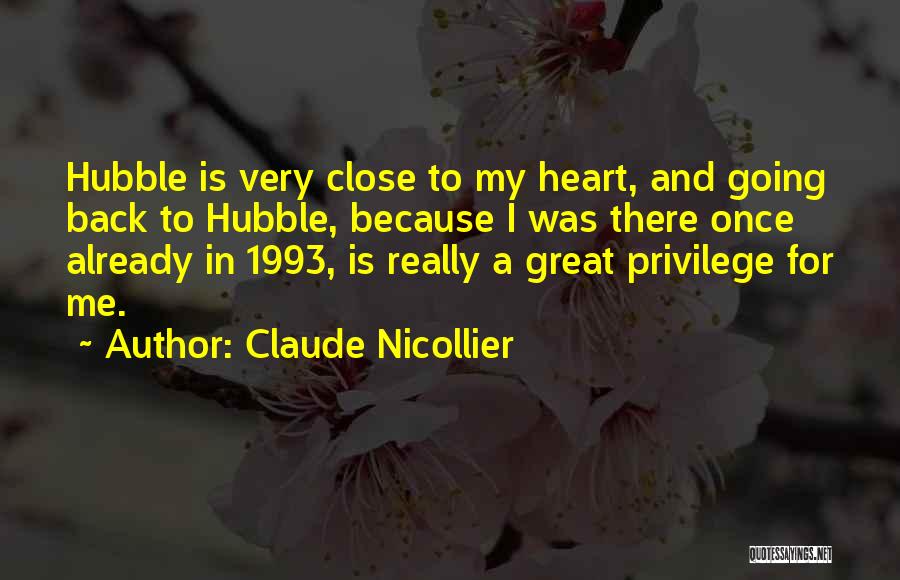 1993 Quotes By Claude Nicollier