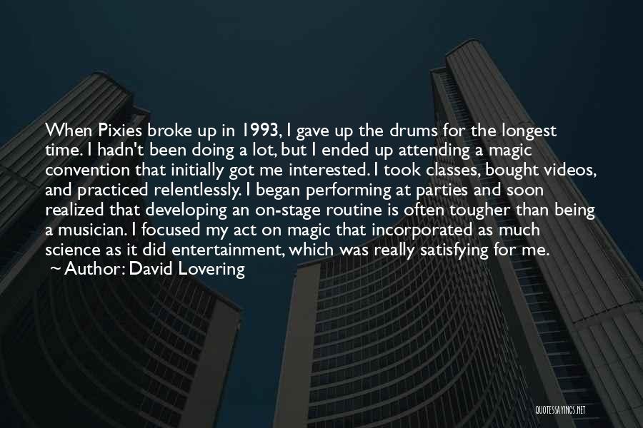 1993 Quotes By David Lovering