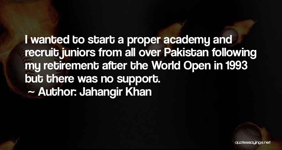 1993 Quotes By Jahangir Khan