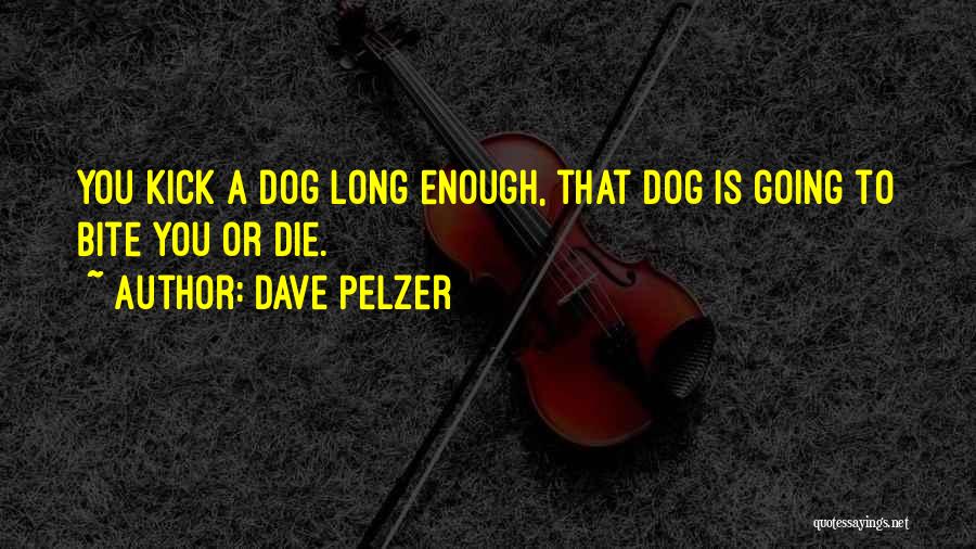Dave Pelzer Quotes: You Kick A Dog Long Enough, That Dog Is Going To Bite You Or Die.