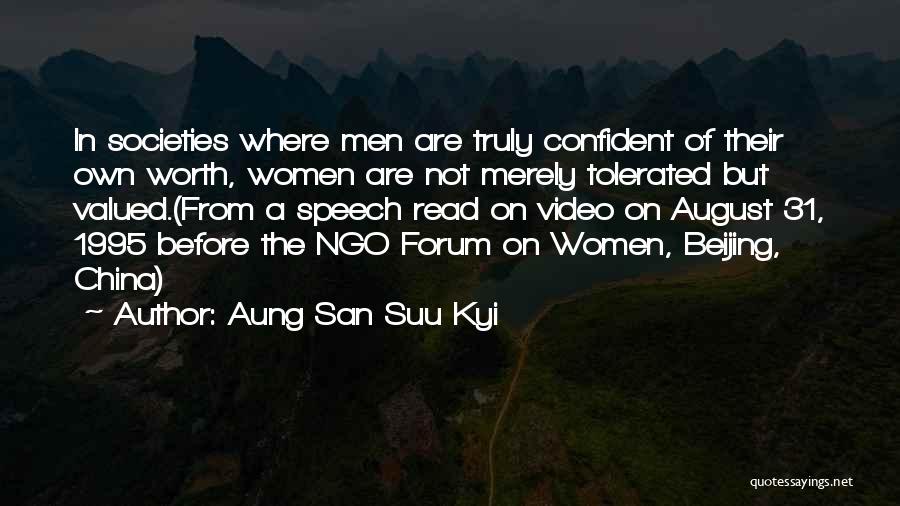 1995 Quotes By Aung San Suu Kyi