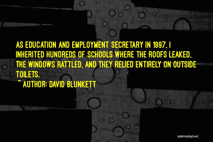 1997 Quotes By David Blunkett