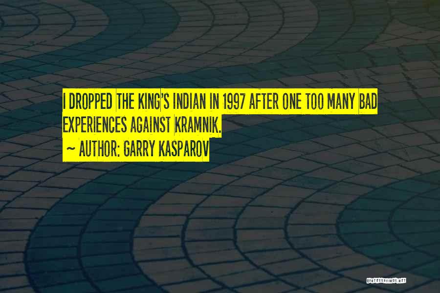 1997 Quotes By Garry Kasparov