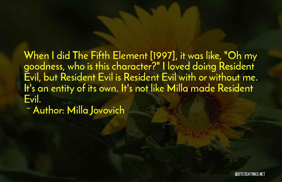 1997 Quotes By Milla Jovovich