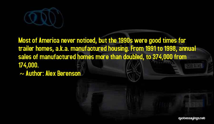 1998 Quotes By Alex Berenson