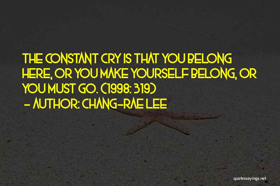 1998 Quotes By Chang-rae Lee