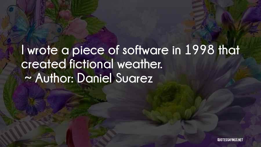 1998 Quotes By Daniel Suarez