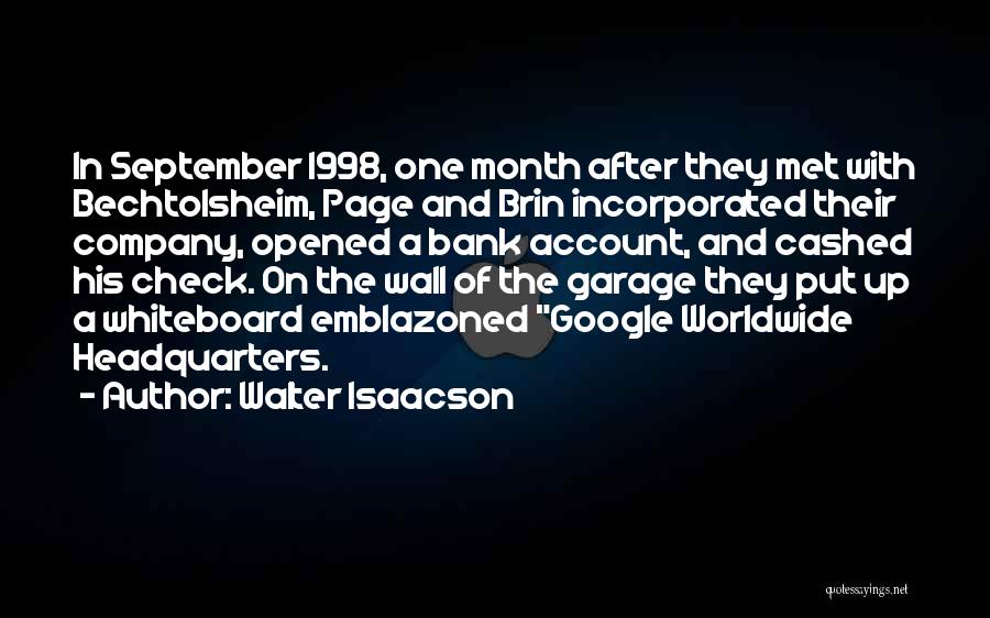1998 Quotes By Walter Isaacson