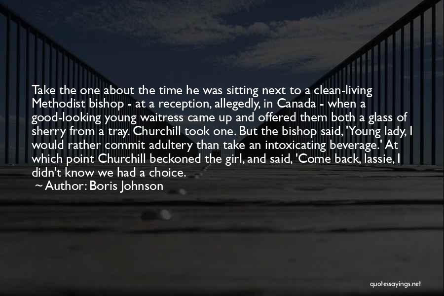 Boris Johnson Quotes: Take The One About The Time He Was Sitting Next To A Clean-living Methodist Bishop - At A Reception, Allegedly,
