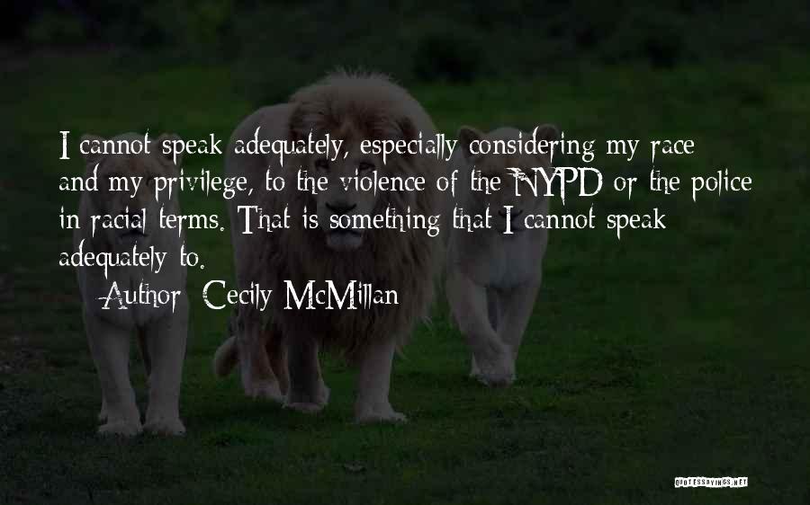1mm Quotes By Cecily McMillan
