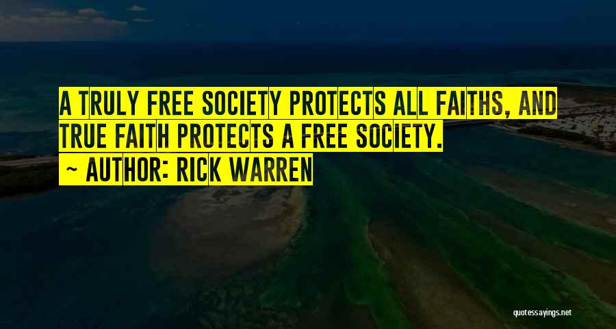 1st Amendment Quotes By Rick Warren