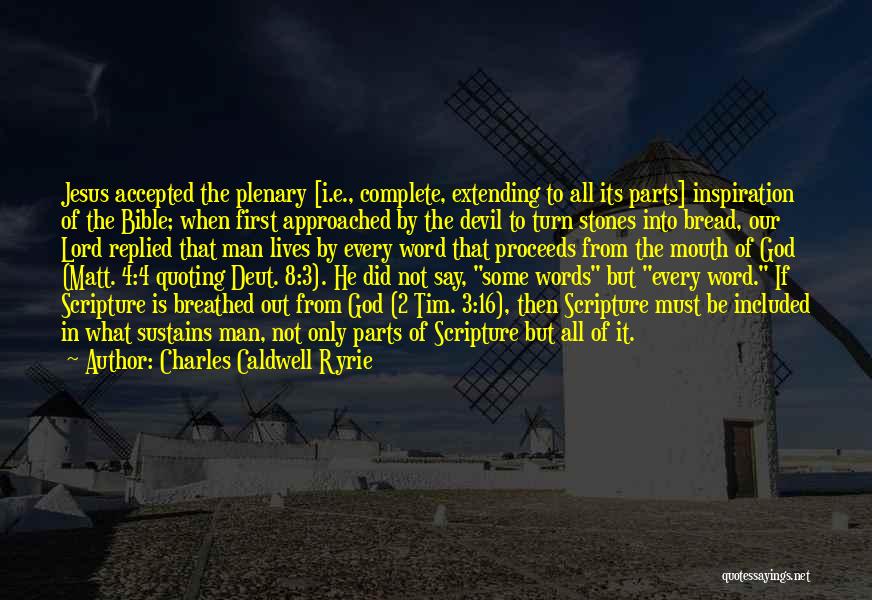 2 3 4 Word Quotes By Charles Caldwell Ryrie