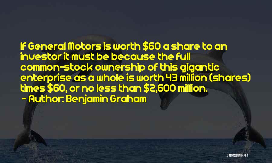 2.5 Million Quotes By Benjamin Graham