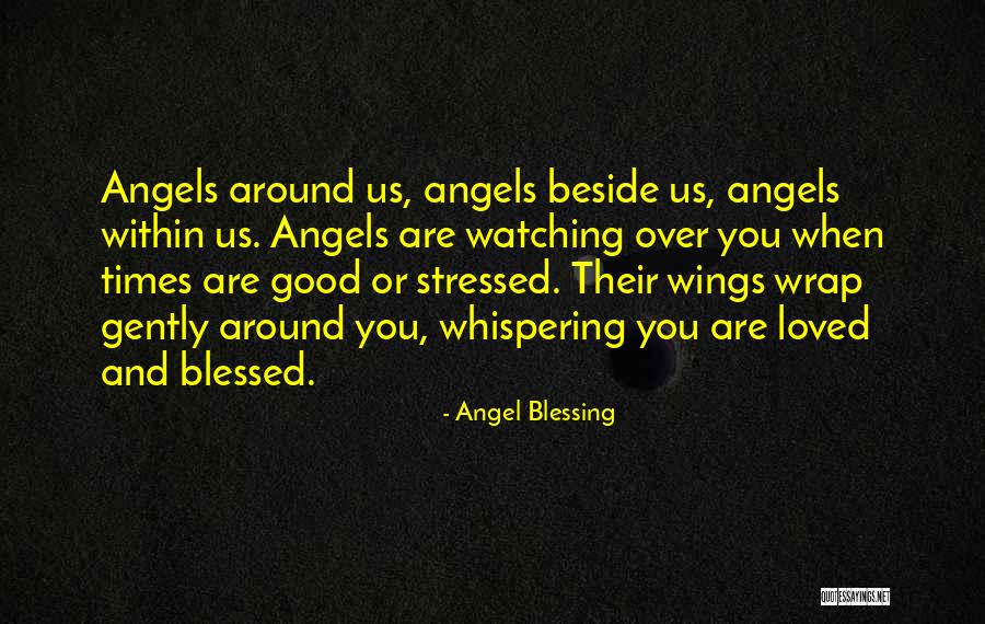 2 Blessed 2 Be Stressed Quotes By Angel Blessing