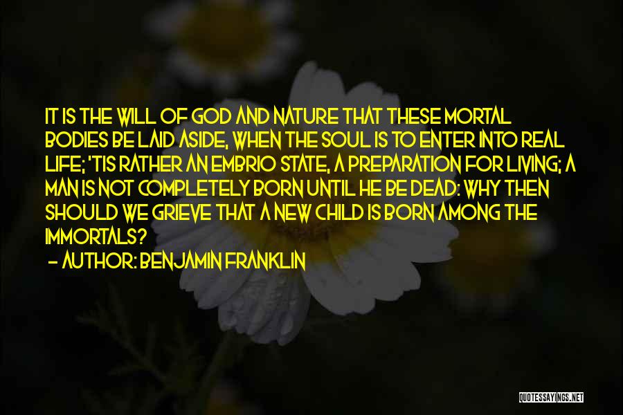 2 Bodies 1 Soul Quotes By Benjamin Franklin