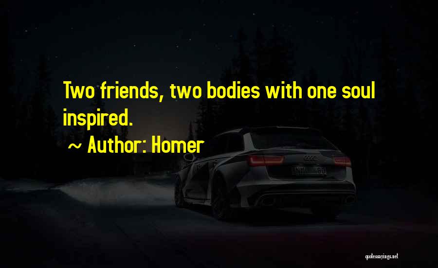 2 Bodies 1 Soul Quotes By Homer