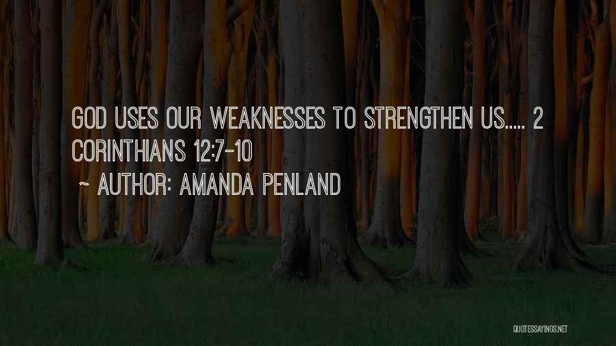 2 Corinthians 12 Quotes By Amanda Penland