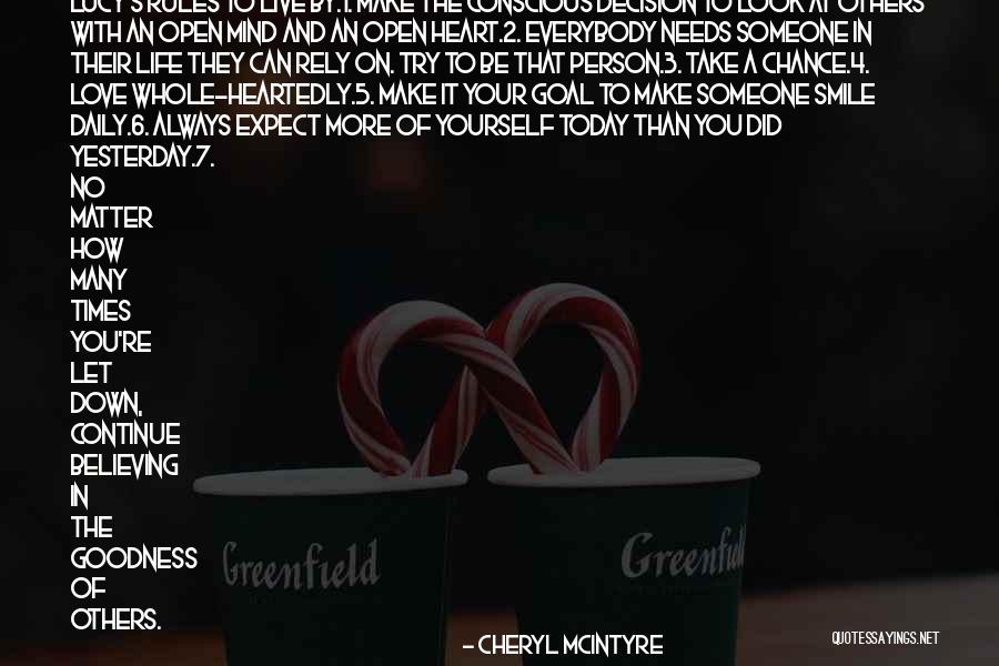 2 Heart Quotes By Cheryl McIntyre 2 Heart Quotes By Cheryl McIntyre