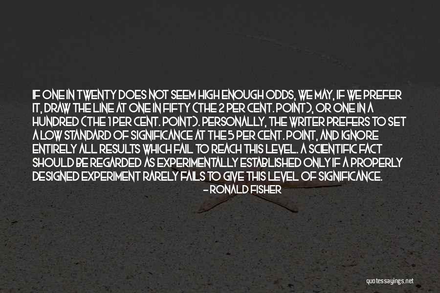 2 Line Quotes By Ronald Fisher 2 Line Quotes By Ronald Fisher
