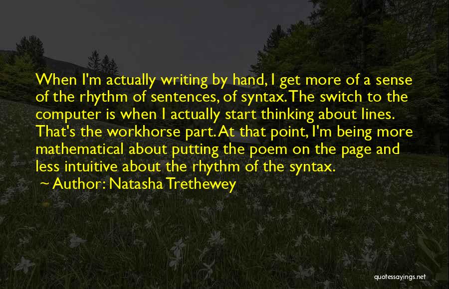 2 Lines Quotes By Natasha Trethewey