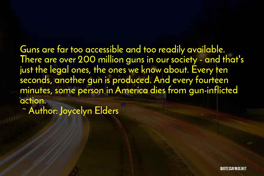 2 Million Minutes Quotes By Joycelyn Elders