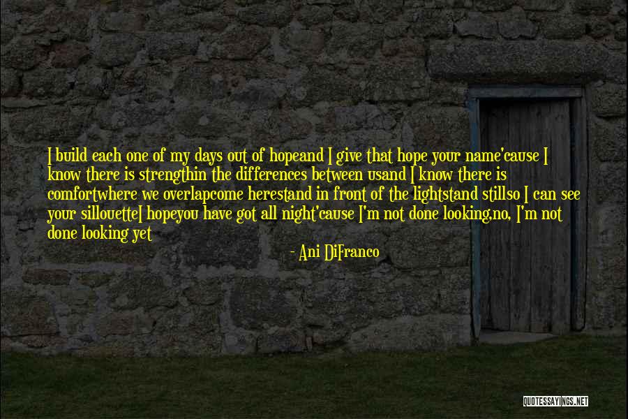2 Night Stand Quotes By Ani DiFranco 2 Night Stand Quotes By Ani DiFranco